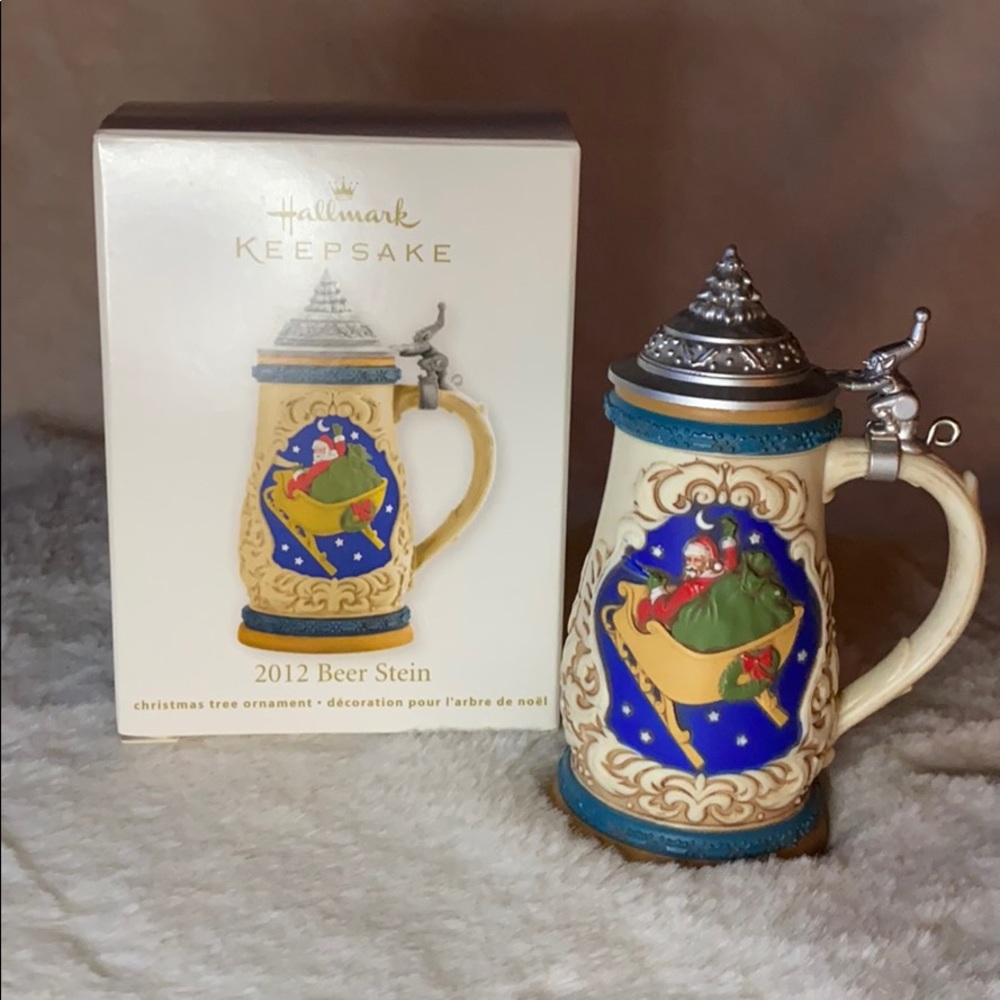 Hallmark Beer Stein Christmas Ornament